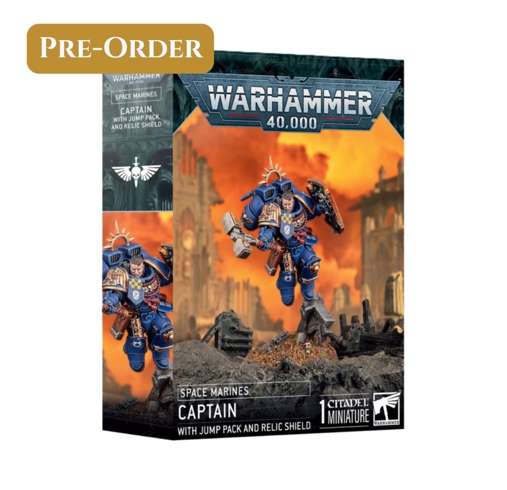 Space Marines: Captain with Jump Pack