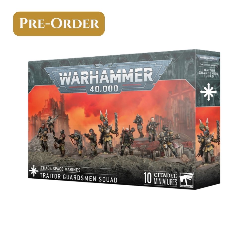 Chaos Space Marines: Traitor Guardsmen Squad
