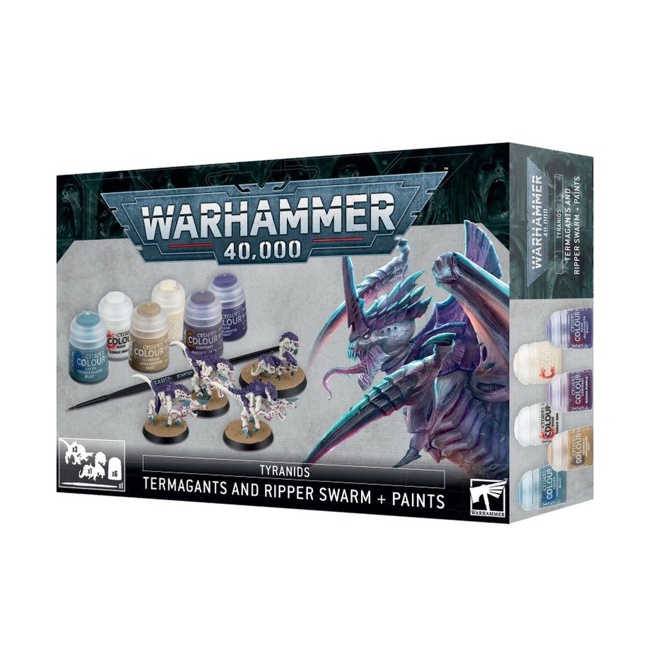 Tyranids: Termagants and Ripper Swarm Paints Set