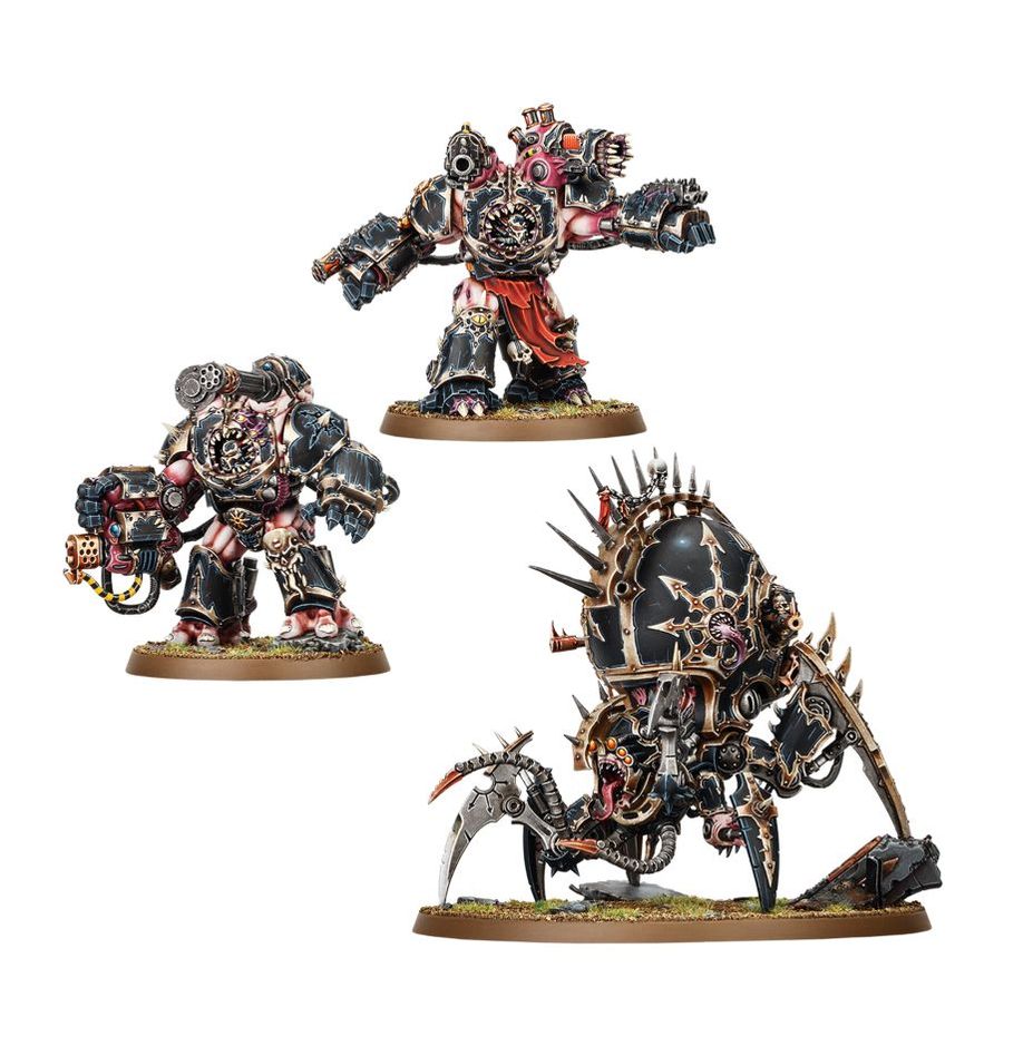 Chaos Space Marines: Venomcrawler and Obliterators – Gorgon Games