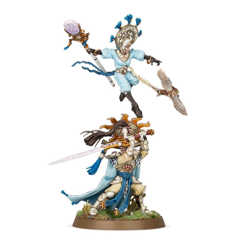 Lumineth Realm-Lords: Ellania and Ellathor