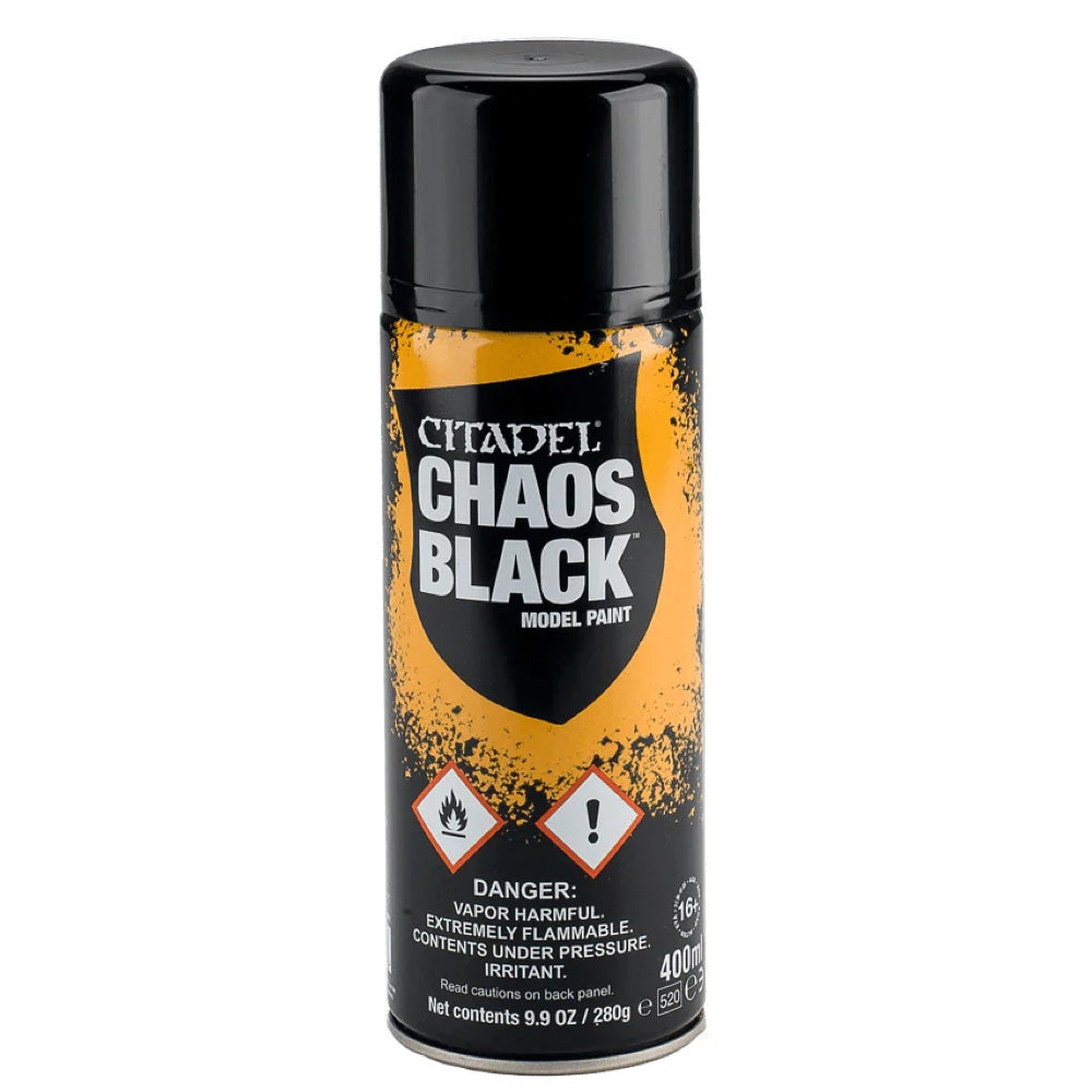 Citadel Spray Paint: Chaos Black