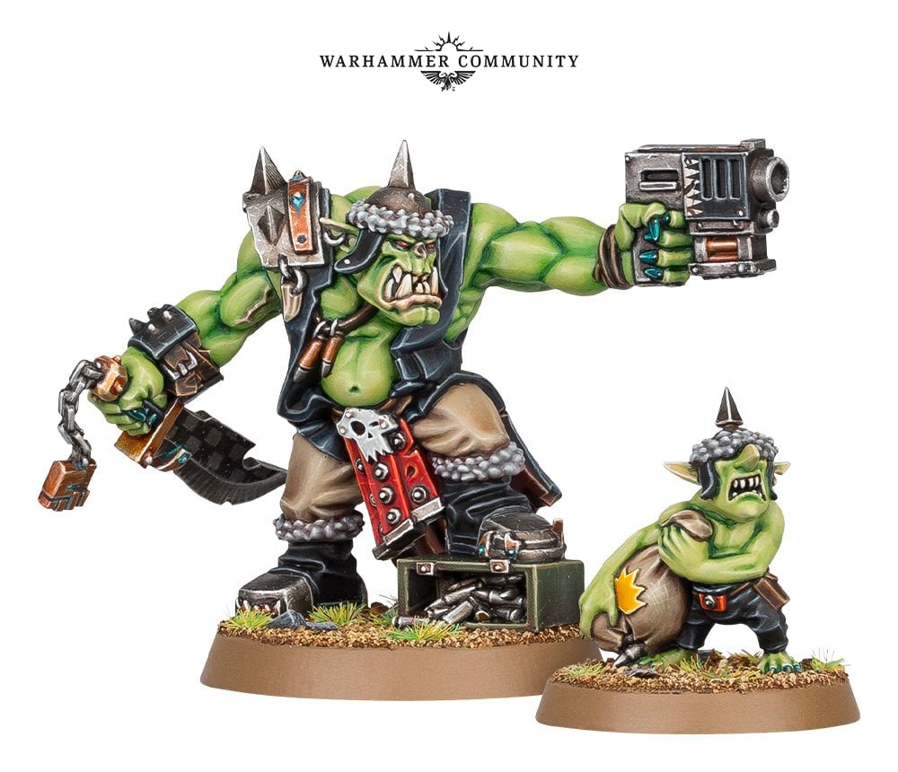 Orks: Gorzag Gitstompa and Nikkit