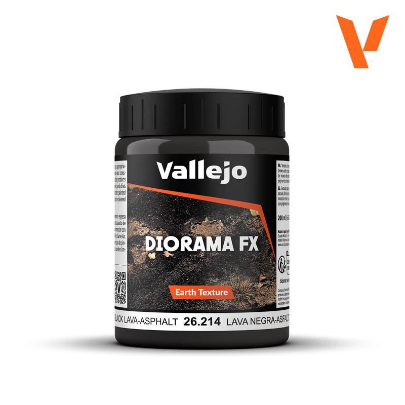 Diorama Effects: Black Asphalt / Lava