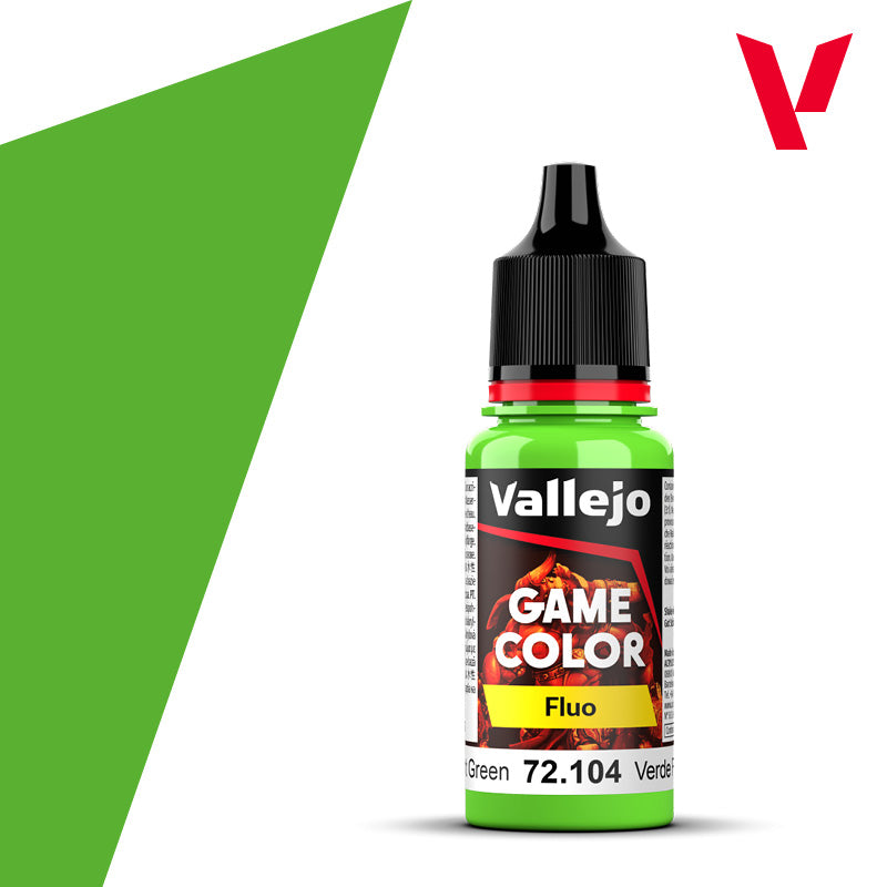 Game Colour: Fluorescent Green