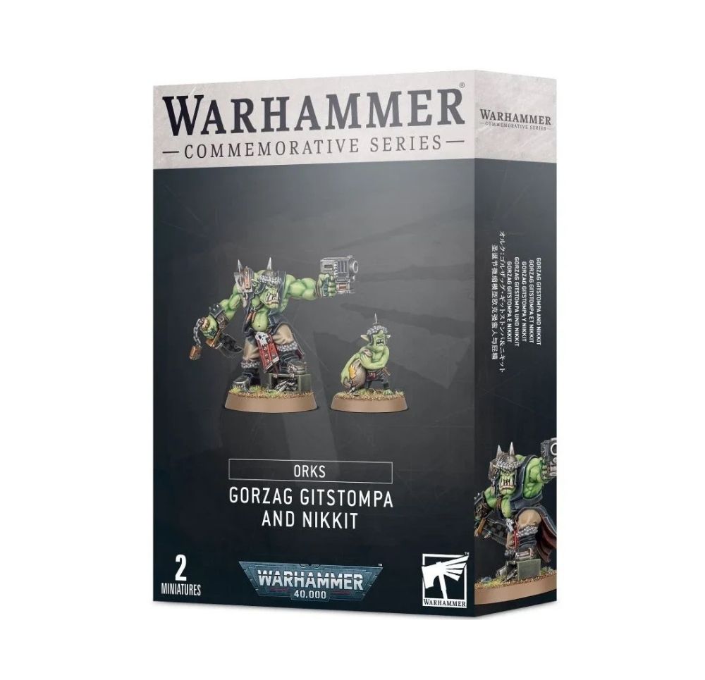 Orks: Gorzag Gitstompa and Nikkit