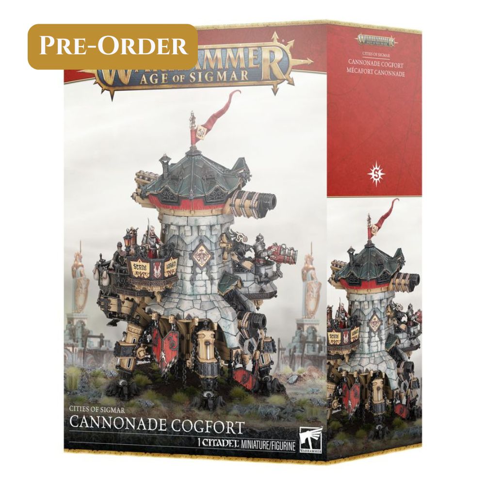 Cities of Sigmar: Cannonade Cogfort / Conqueror Cogfort