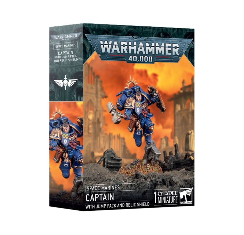 Space Marines: Captain with Jump Pack