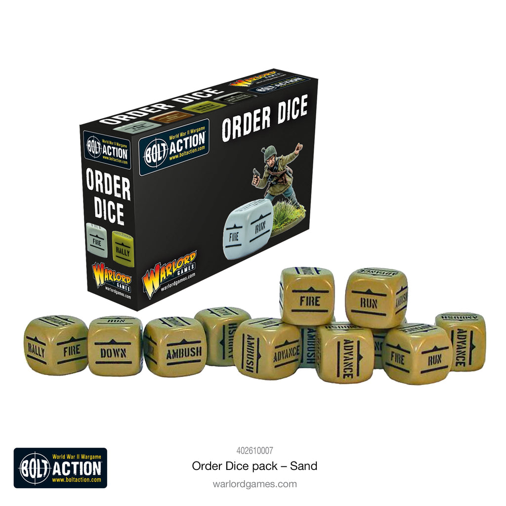 Bolt Action: Order Dice