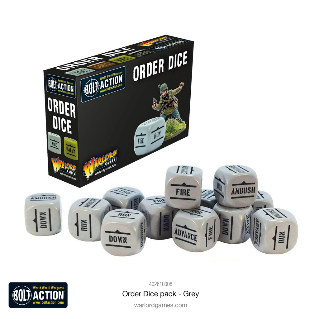 Bolt Action: Order Dice