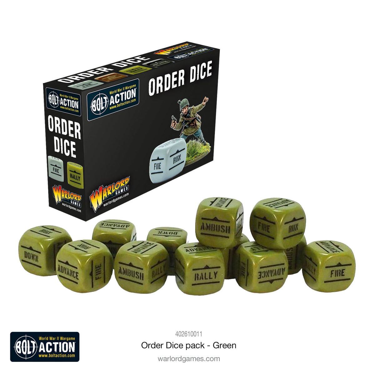 Bolt Action: Order Dice