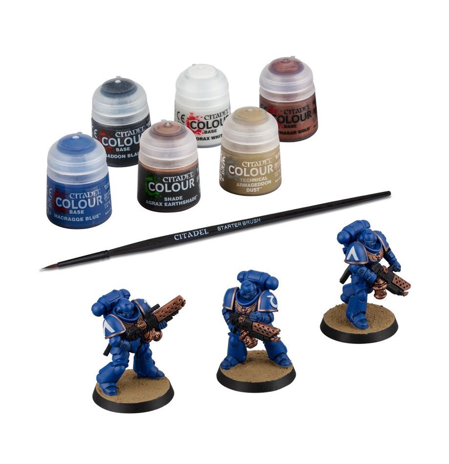 Space Marines: Infernus Marines Paint Set