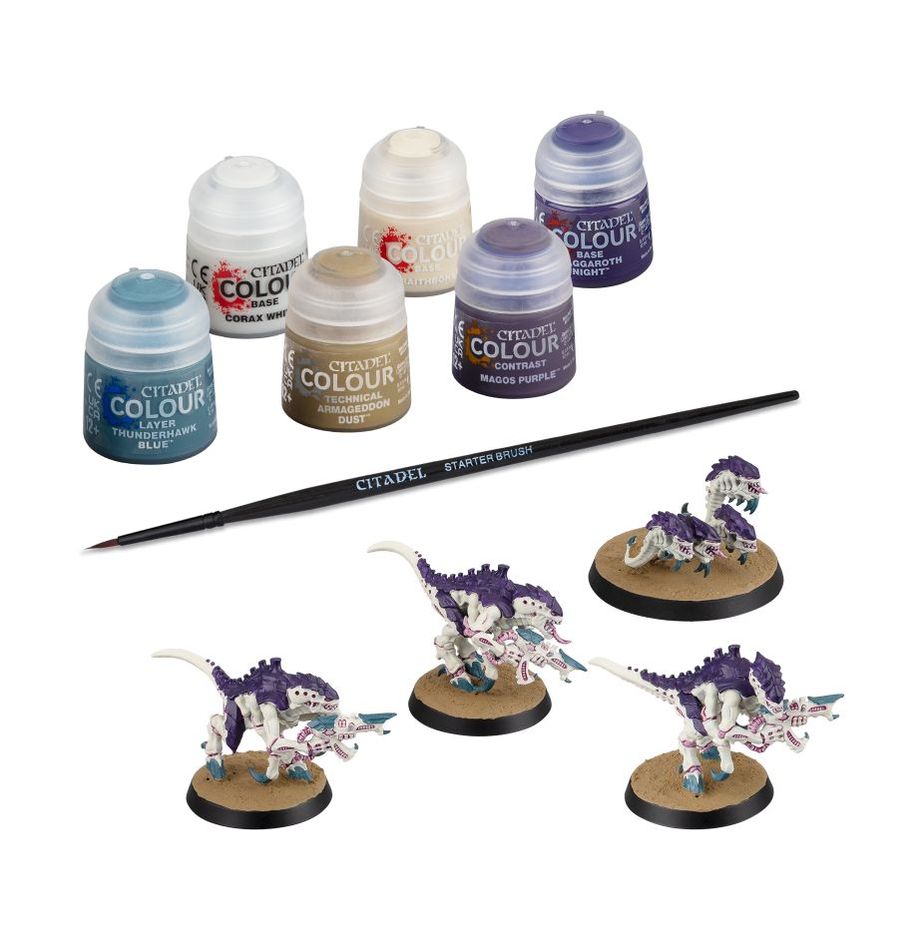 Tyranids: Termagants and Ripper Swarm Paints Set