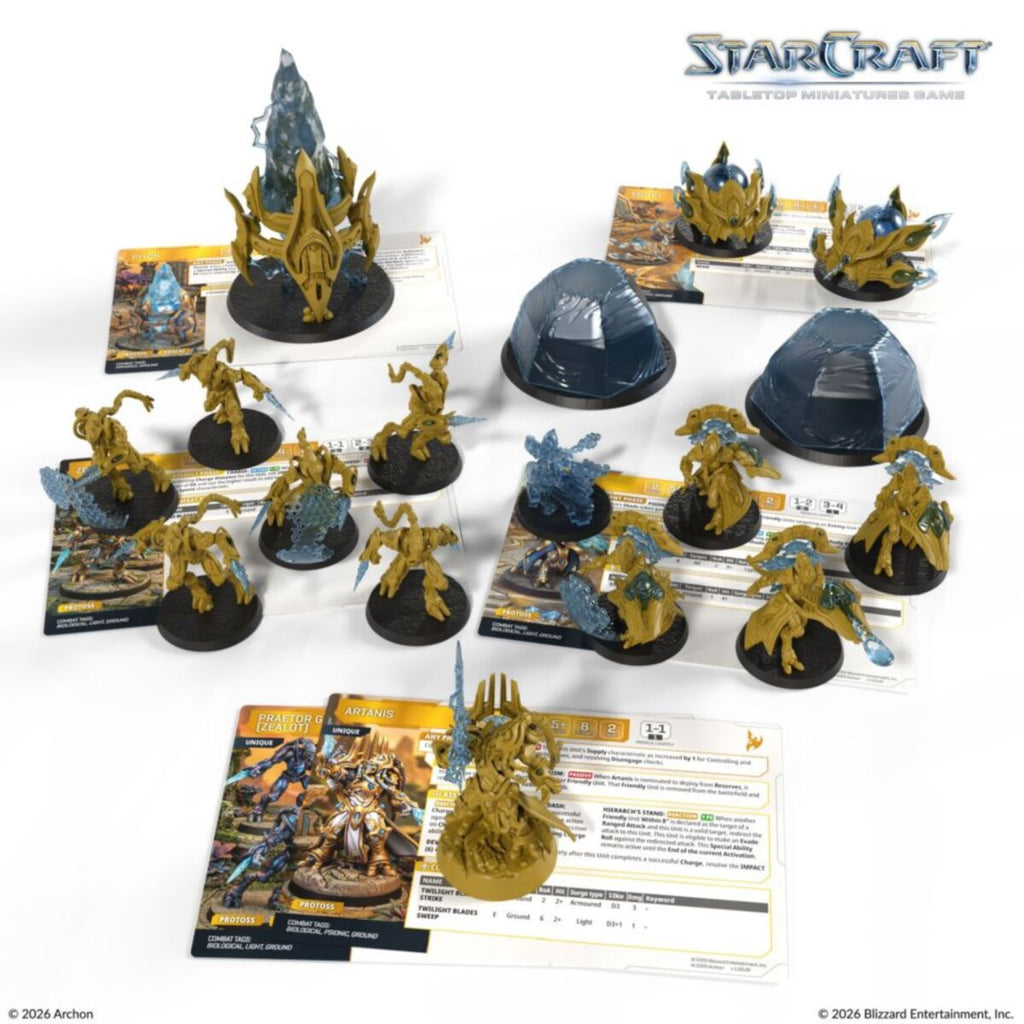 Starcraft Miniatures Games: Protoss Starters Set
