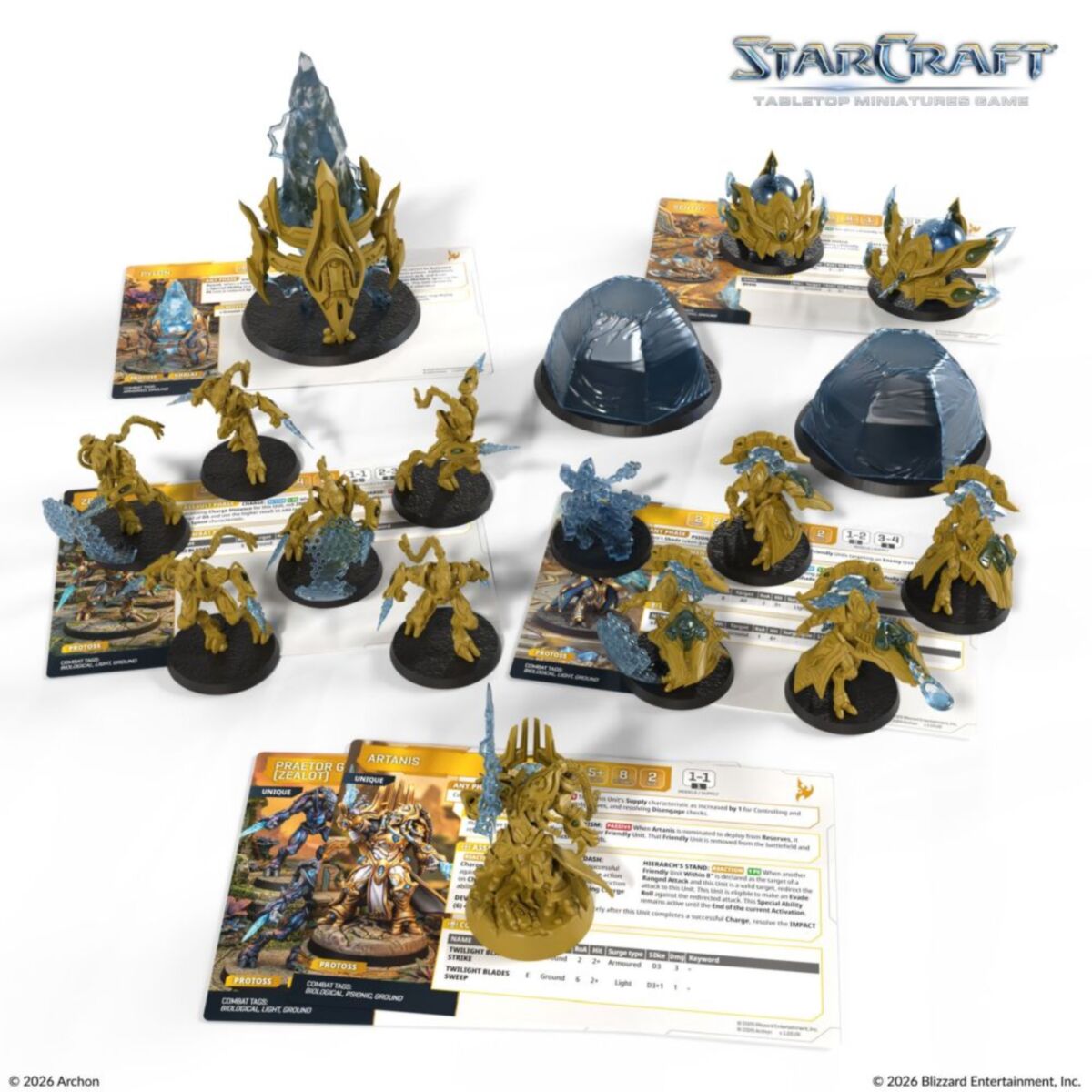 Starcraft Miniatures Games: Protoss Starters Set