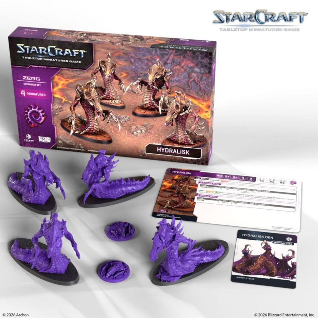 Starcraft Miniatures Games: Zerg Hydralisk