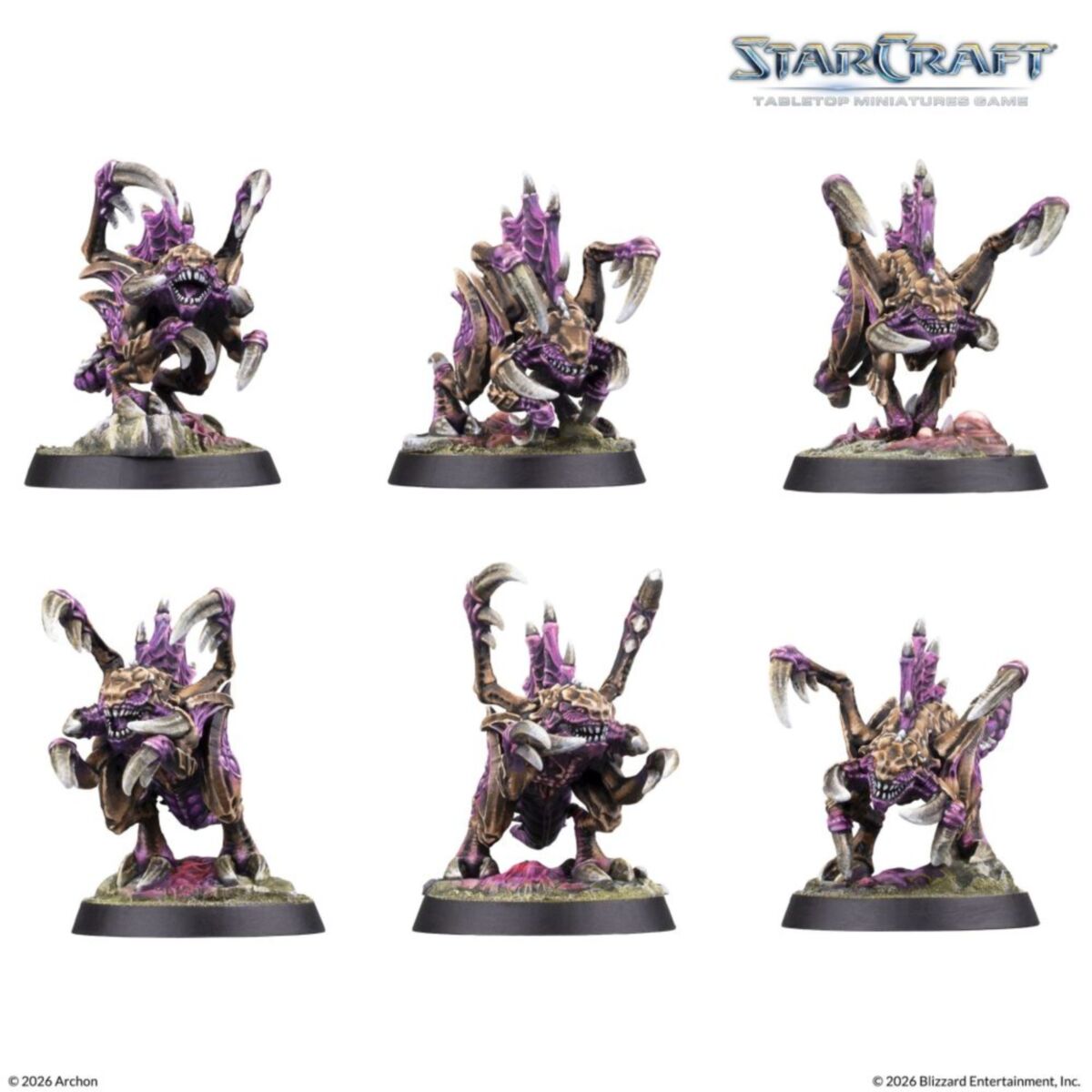 Starcraft Miniatures Games: Zerg Zergling