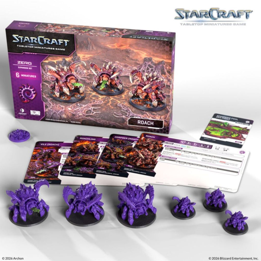 Starcraft Miniatures Games: Zerg Roach