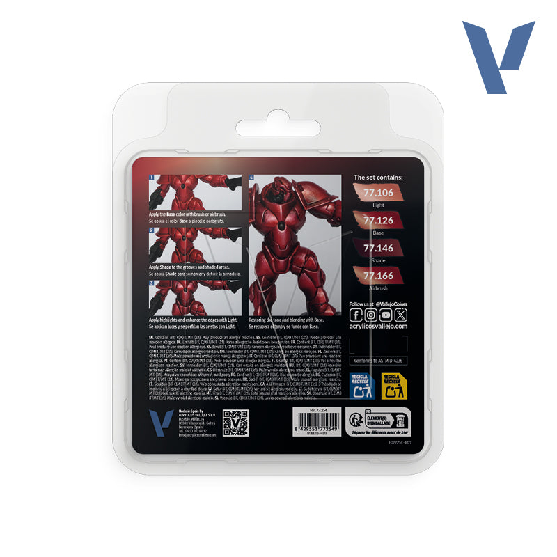 True Metallic Metal: Ruby Red Set