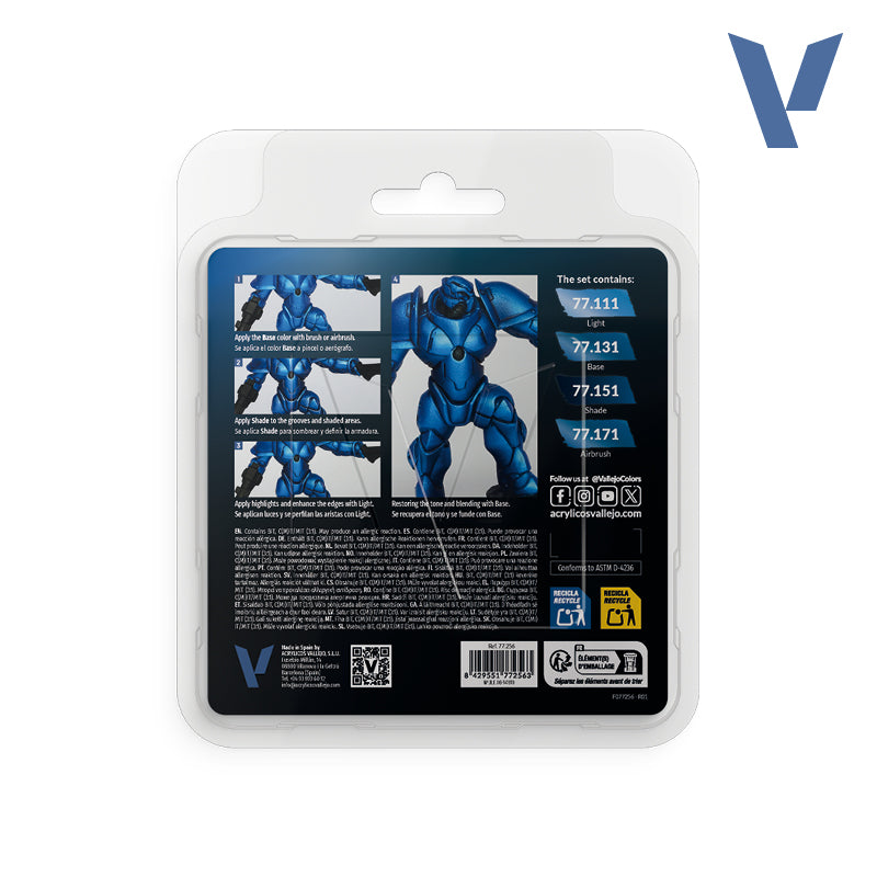 True Metallic Metal: Sapphire Blue Set