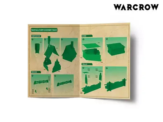 Warcrow: Bakhlia Farm Scenery Pack