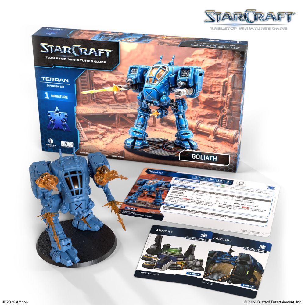 Starcraft Miniatures Games: Terran Goliath