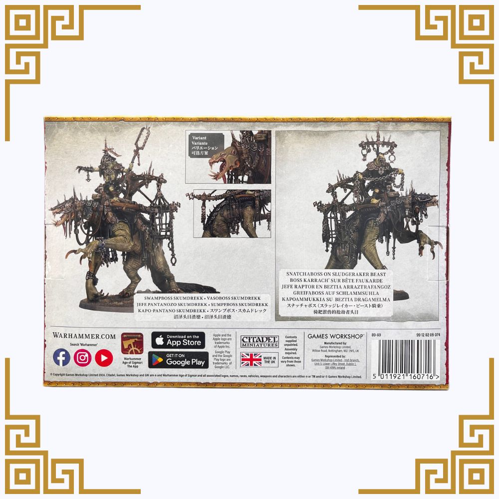 Orruk Warclans: Swampboss Skumdrekk