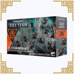 Warhammer 40,000 Kill Team Celestian Insidiants box set packaging.