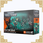 Box for 'Kill Team Exaction Squad' miniatures from Citadel Miniatures on a white background
