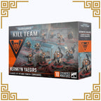 Warhammer kill team hernkyn yaegirs box set packaging with miniatures on a white background