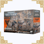 Warhammer kill team murderwing box set packaging with miniatures on a white background