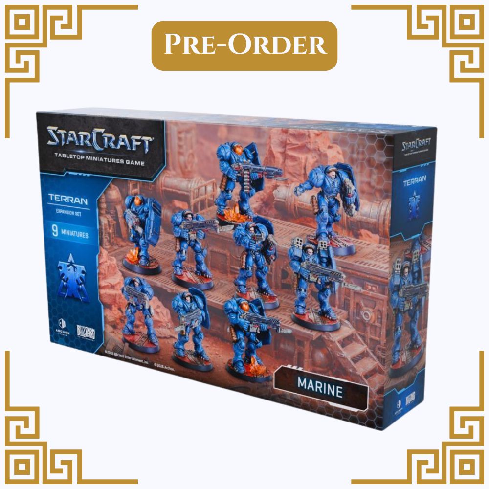 Starcraft Miniatures Games: Terran Marine