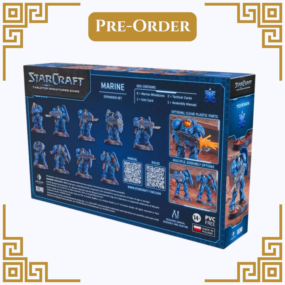 Starcraft Miniatures Games: Terran Marine
