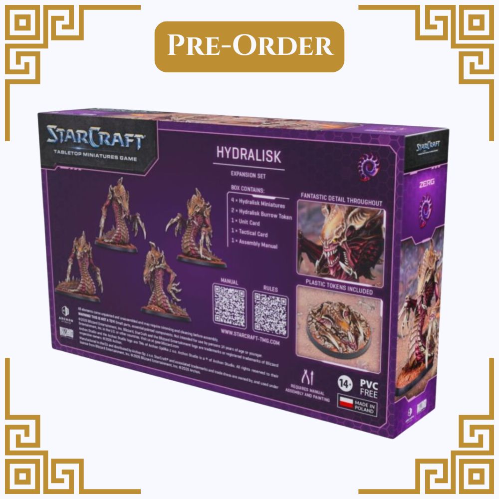 Starcraft Miniatures Games: Zerg Hydralisk
