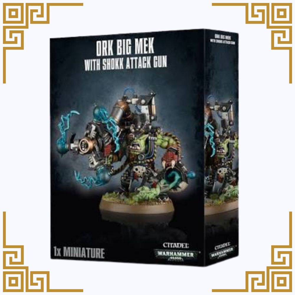 Orks: Big Mek with Shokk Attack Gun