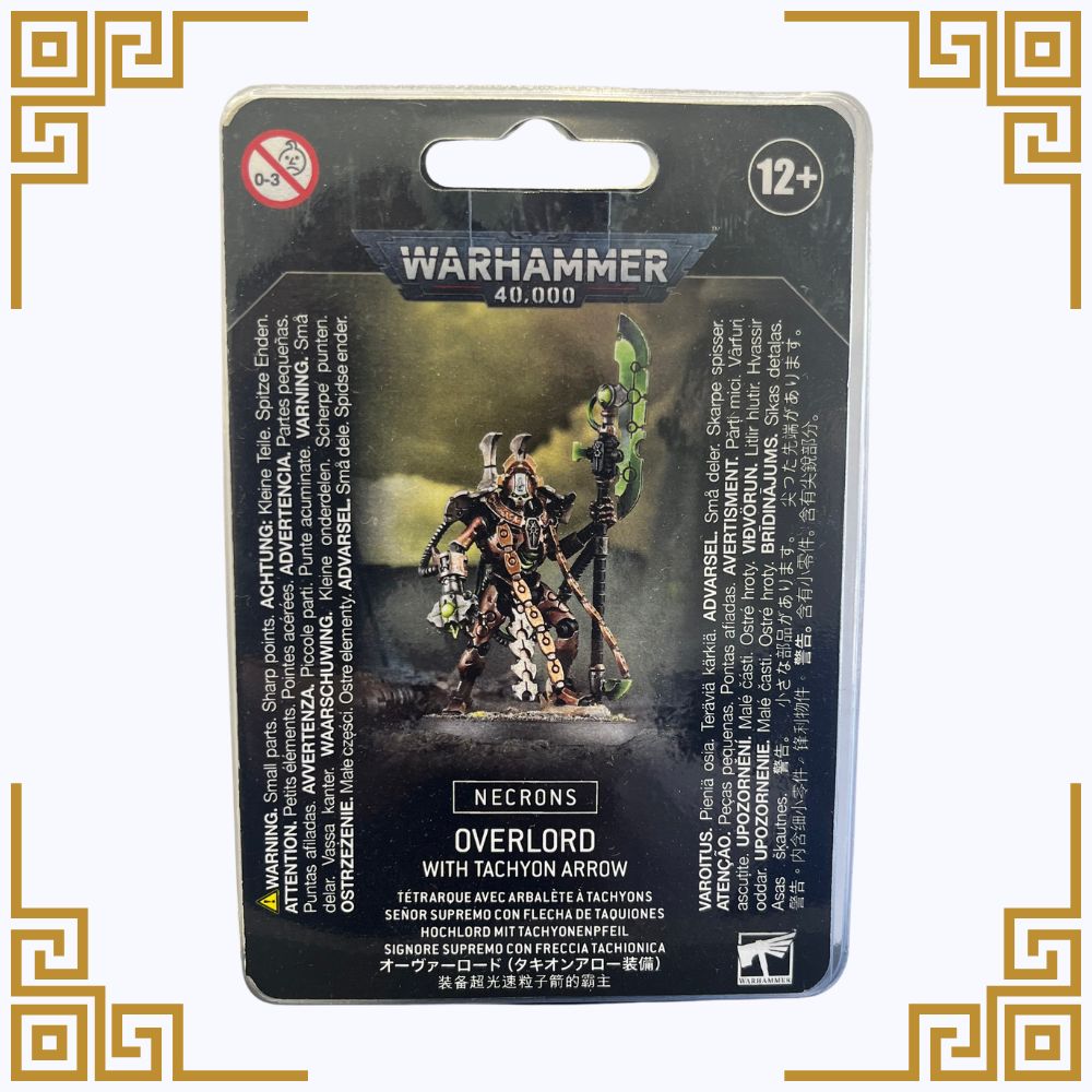 Necrons: Overlord with Tachyon Arrow