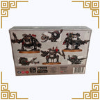 Boxed set of Warhammer Orks Killa Kans with decorative border