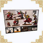 Warhammer 40,000 Orks Squig Hog Boyz packaging with detailed illustrations on a white background