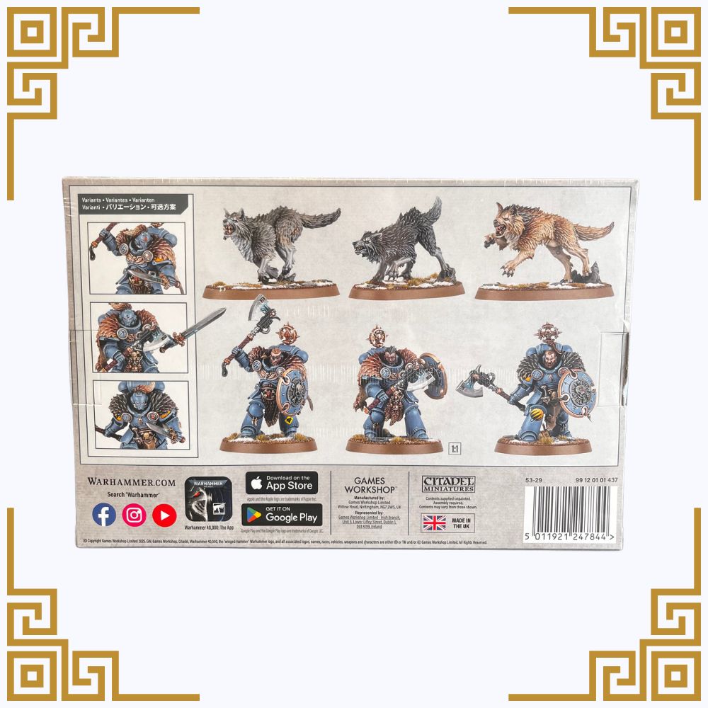 Space Wolves: Wolf Guard Headtakers