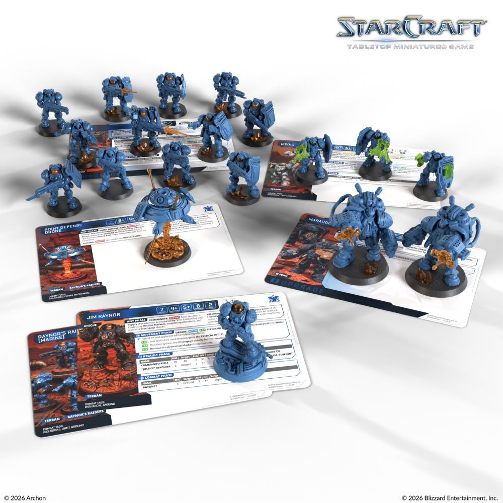 Starcraft Miniatures Games: Two Player Starter Set