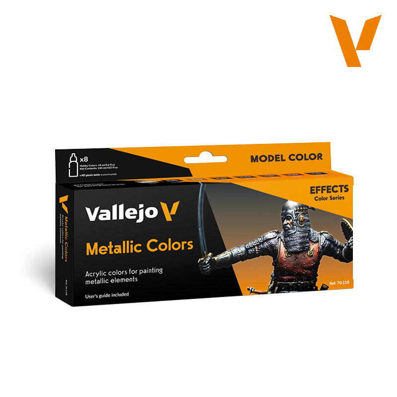 Model Colour: Metallic 8 Colour set